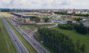 Kaune nutiesta nauja jungtis su Vilnius - Klaipėda automagistrale. Kauno savivaldybės nuotr.