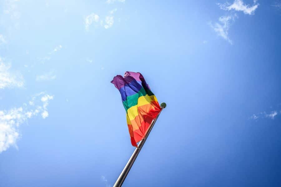LGBTQ vėliava. Unsplash nuotr.