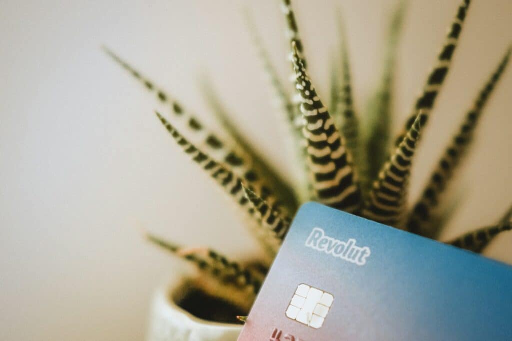 Revolut kortelė. Unsplash nuotr.