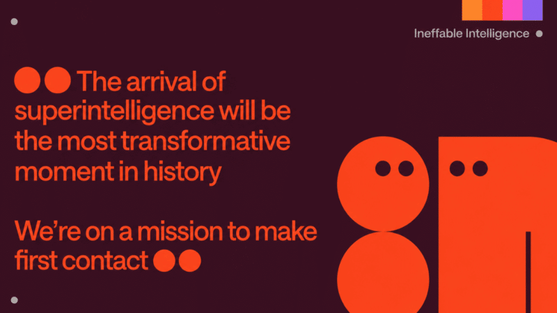 Iš šešėlio – tiesiai į milijardus: „Ineffable Intelligence“ planas kelia ir susižavėjimą, ir baimę
