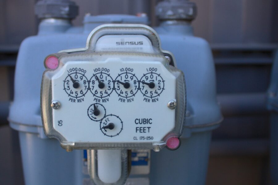 Gas meter kitchen stove contract documents