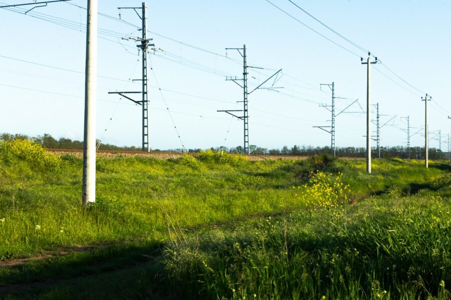 Power lines underground cables maintenance field