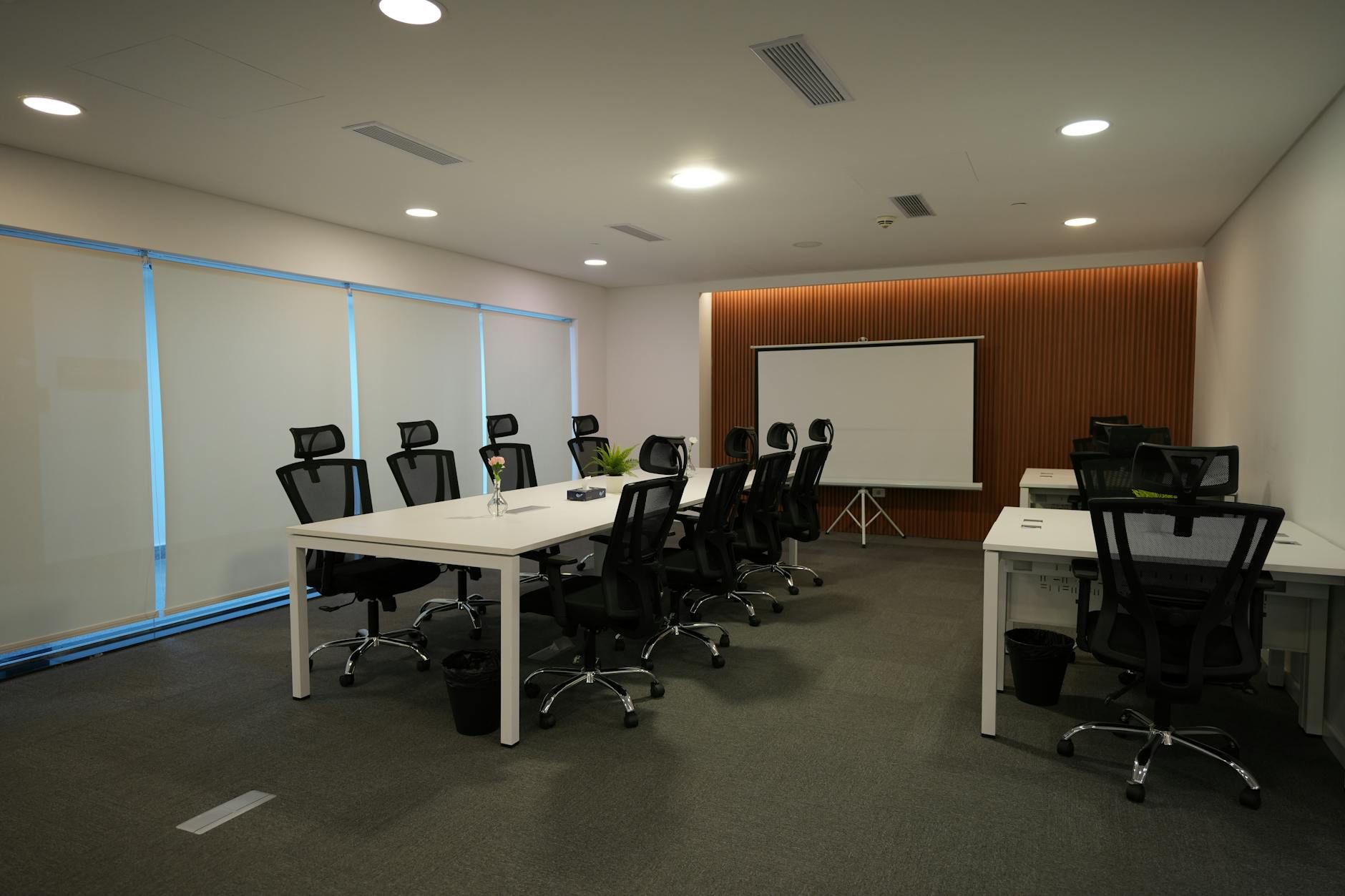 Office coworking space meeting room office workplace hot