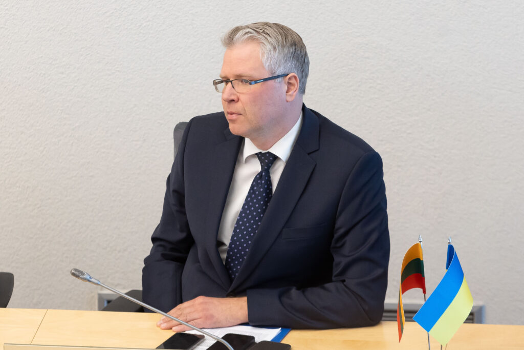 Justas Pankauskas. ELTA / Dainius Labutis